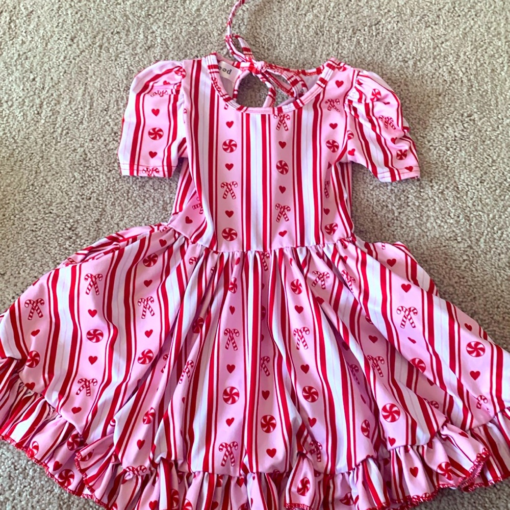 Little Stocking Co Girl Hood Dress